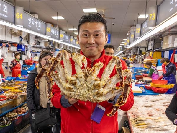 Food tour in South Korea