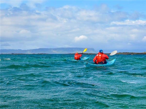 Atlantic Coast sea kayaking holiday in Scotland