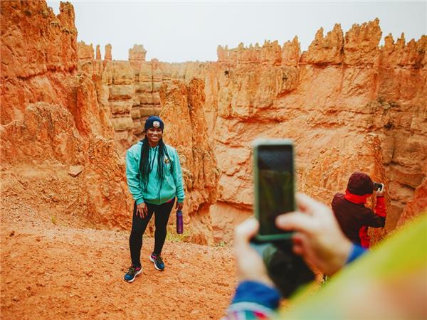Walking in Zion and Bryce National Parks