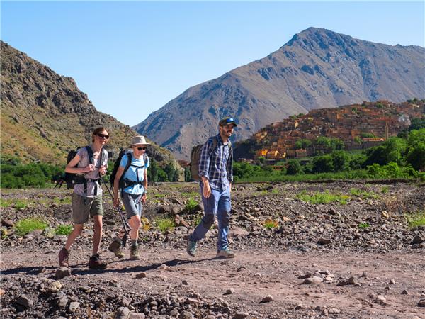 High Atlas and Mount Toubkal fully guided walking holiday