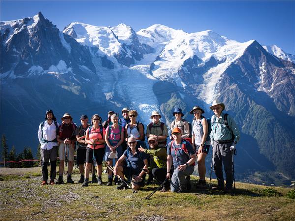 Mont Blanc Circuit classic walking tour, 8 days