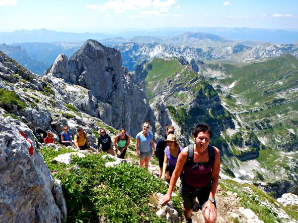 Montenegro hiking holiday, Bay of Kotor