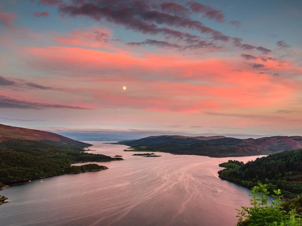 Cruise holiday in Scotland, Inlets and Islands