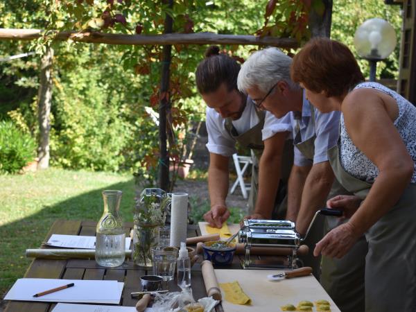 Italian cooking holiday, small group