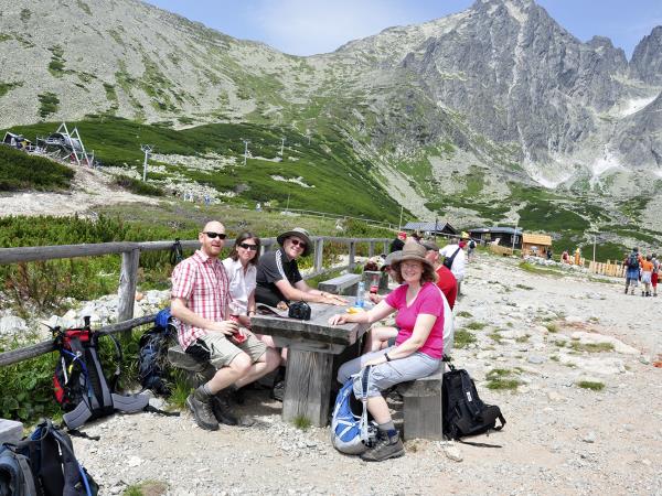 Tatras mountains walking holiday in Slovakia, centre-based