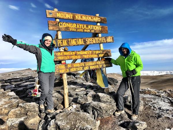 Kilimanjaro summit trek and safari holiday, Tanzania