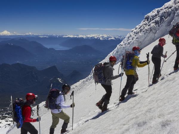 Chile walking tour, lake and volcano district