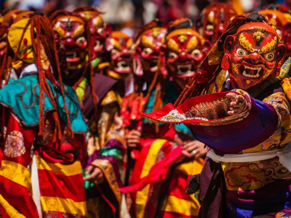 Buddhist Bhutan cultural tour, Black necked Crane Festival