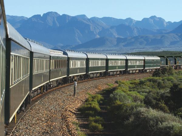 Luxury railway holiday in South Africa