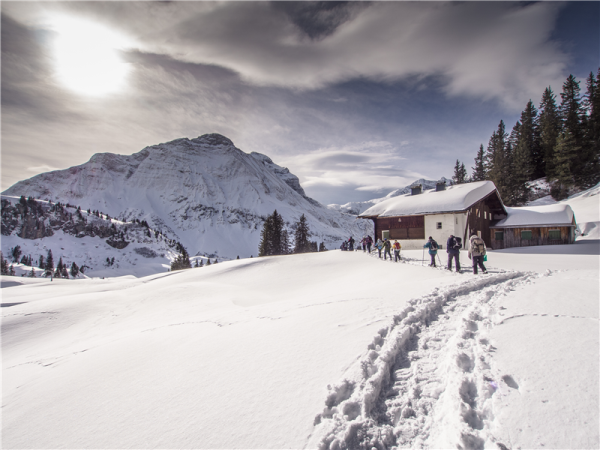 Snowshoeing in the Austrian Alps holiday