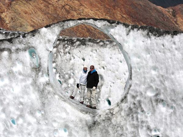 Patagonia hiking holiday, glacier tour