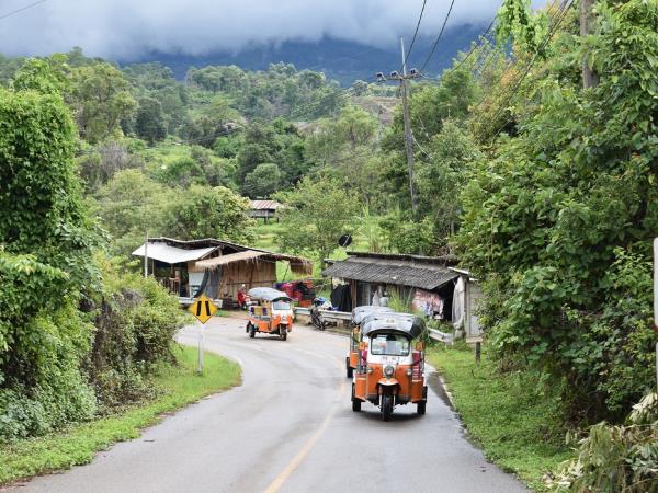 Self drive Tuk Tuk adventure holiday Thailand
