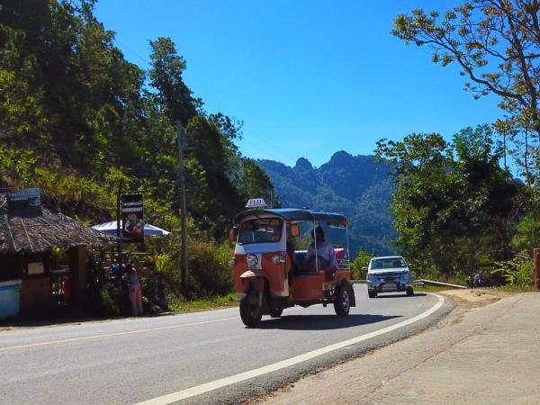 Northern Thailand Tuk Tuk holiday