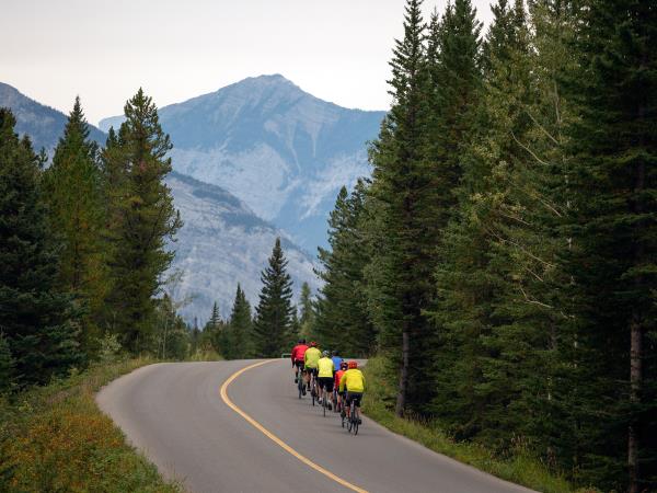 Canadian Rockies cycling holiday
