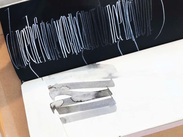 Calligraphy workshop holiday in Pelion, Greece