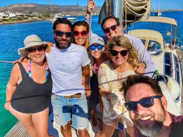 Sailing holiday in the Aegean Sea