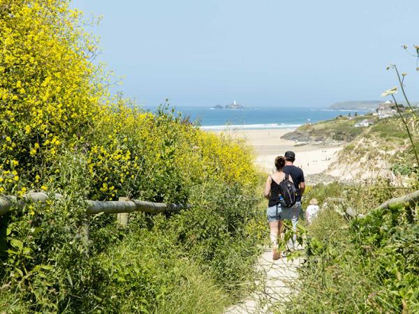 Cornwall coast walking holiday, small group