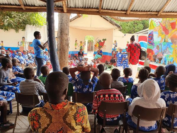 Education volunteering in The Gambia 