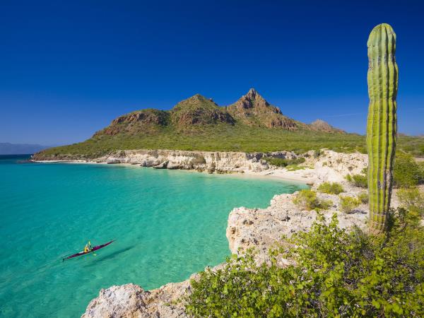 Baja sea kayaking holiday in Mexico