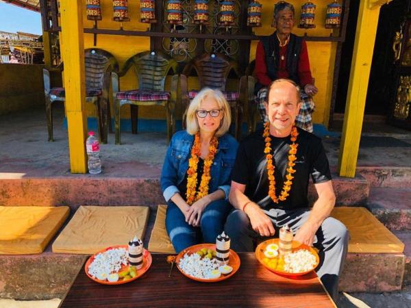 Family volunteering and adventure holiday, Nepal