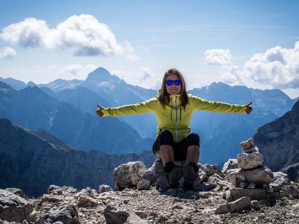 Slovenia hut to hut hiking holiday in the Julian Alps