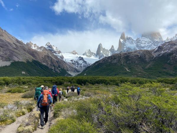 Active holiday in Patagonia, Argentina