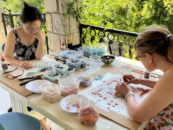 Mosaic making holiday in Turkey