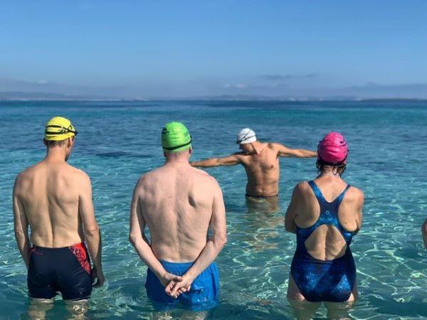 Formentera swimming holidays in Spain for improvers