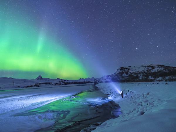 Iceland winter hiking expedition