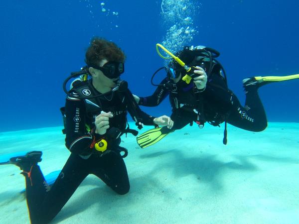 Learn to scuba dive in the Red Sea