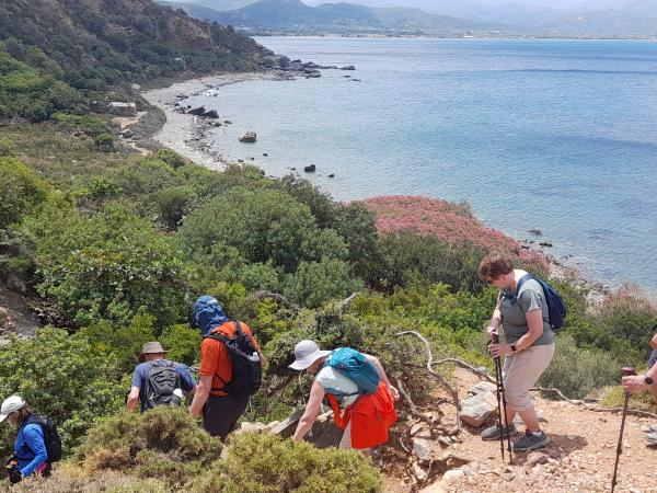 Walking and painting holiday in Crete