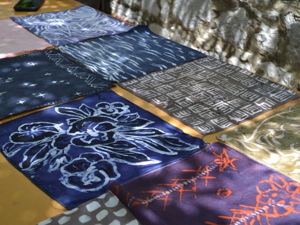 Natural dyeing & eco-printing workshop, Greece