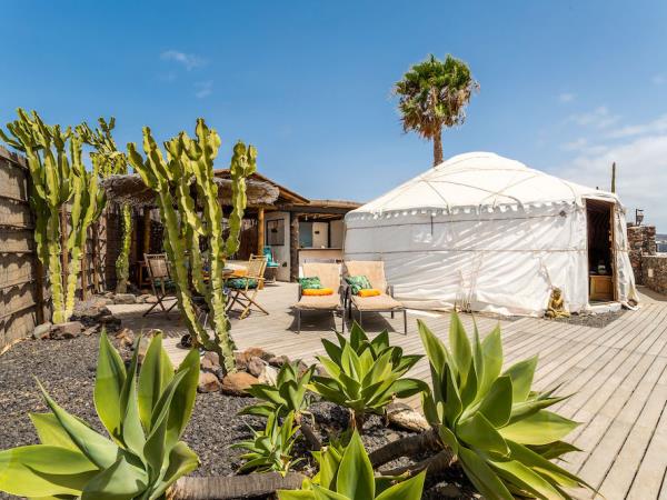 Luxury yurt accommodation in Lanzarote, Canary Islands