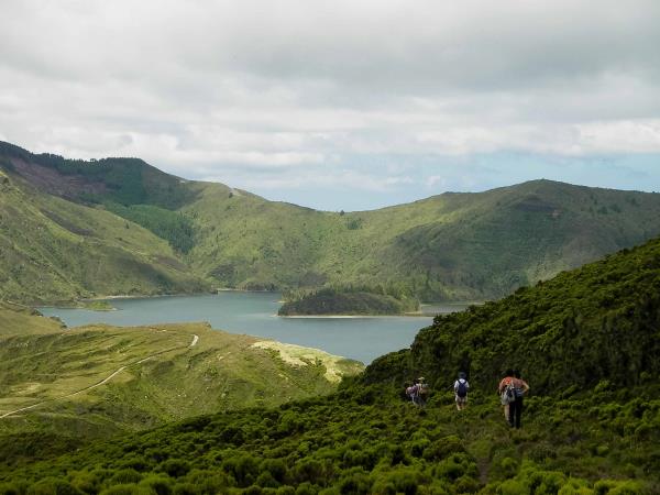 Azores volcano hiking holiday