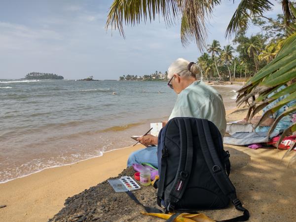 Sri Lanka sketching and painting holiday
