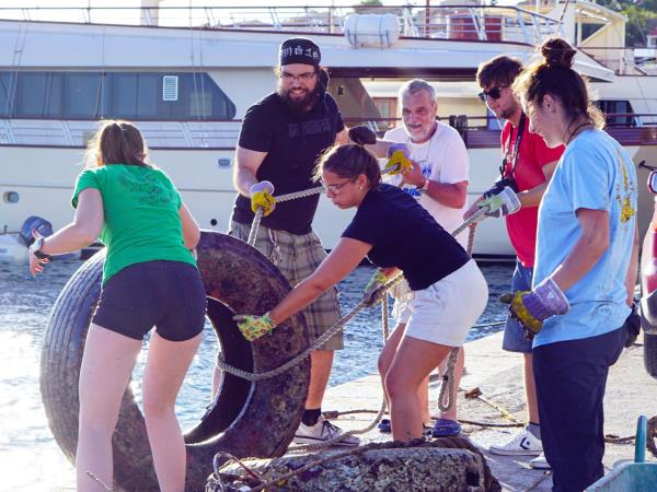Marine conservation diving holiday, Croatia