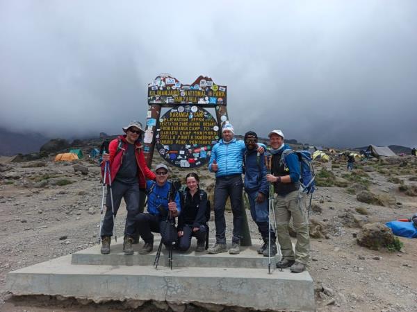 Kilimanjaro Lemosho route hiking in Tanzania