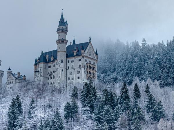 Germany holiday, winter wonderland