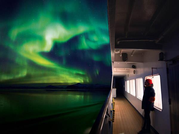 Greenland cruise and northern lights