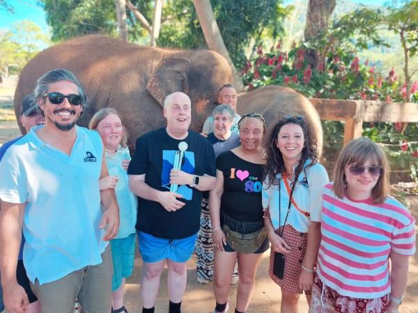 Thailand holiday for blind travellers