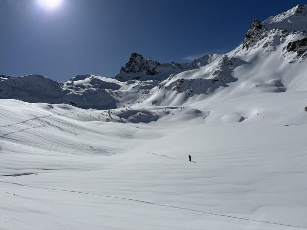 Ski touring holiday in France