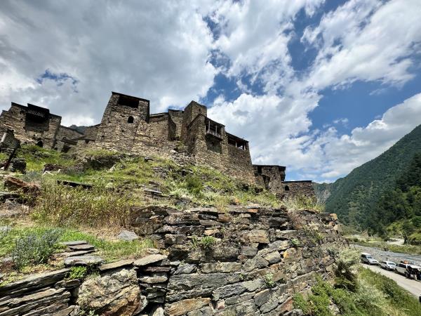 Georgia walking holiday in Caucasus Mountains