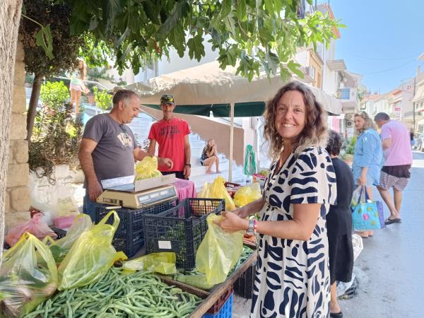 Vegetarian cuisine holiday in Greece