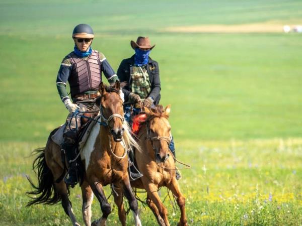 Inner Mongolia horse riding tour, China