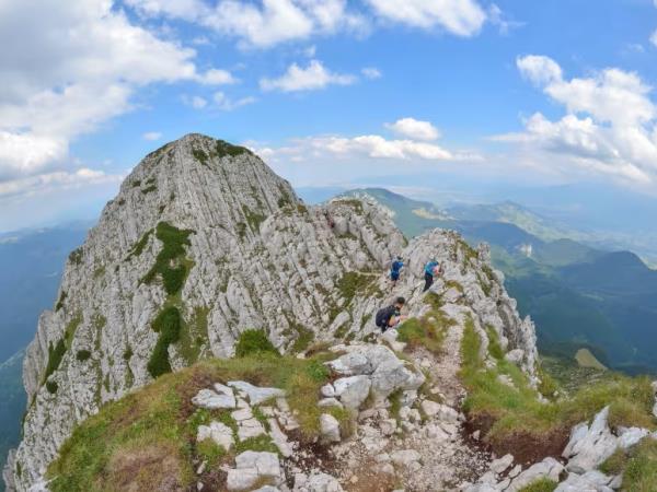 Hiking holiday in the Transylvanian Alps, Romania