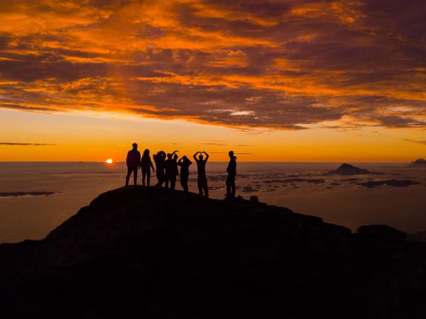 Hike and sail adventure from Lofoten to Tromso, Norway