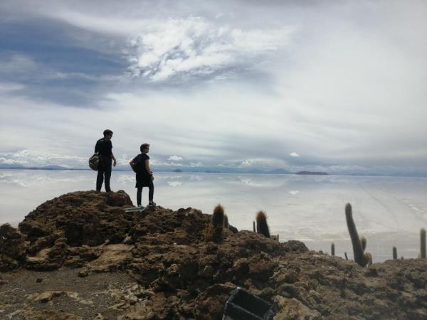 Uyuni salt flats tour in Bolivia