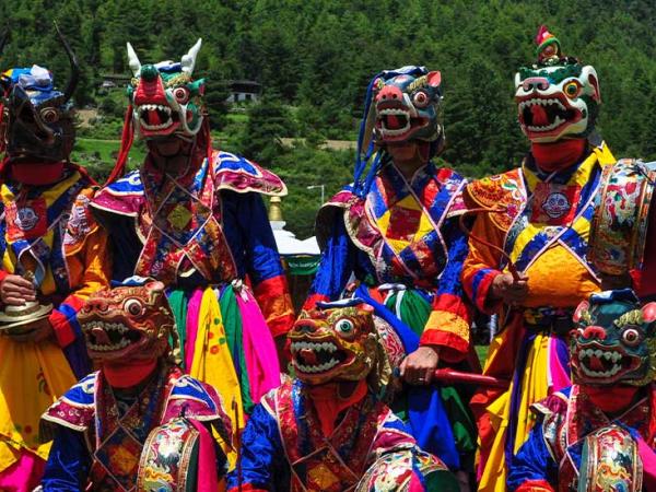 Bhutan trekking and festivals holiday