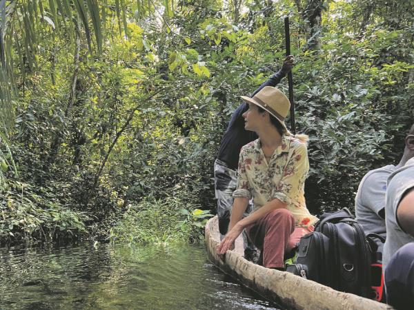 Congo river cruise