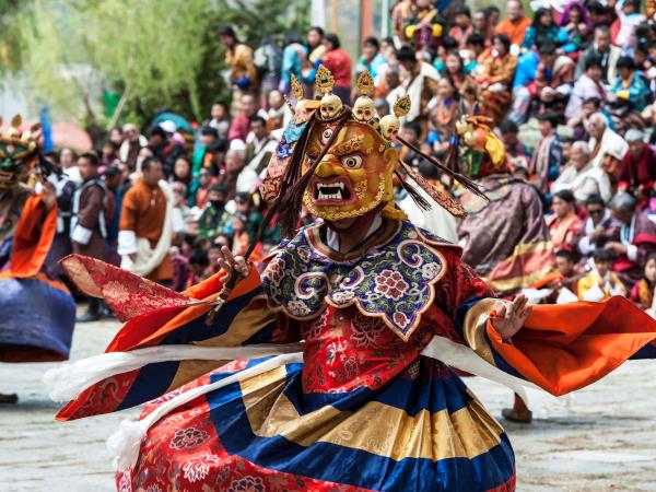 Bhutan Paro festival small group tour